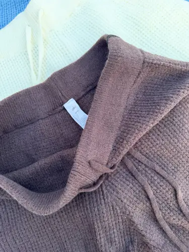 ست کراپ شورتک بافت کشمیر ALO