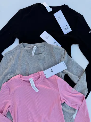 تیشرت آستین بلند کبریتی ALO