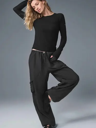 تیشرت آستین بلند کبریتی ALO