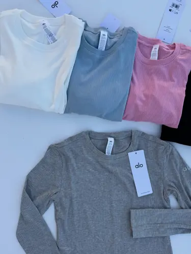 تیشرت آستین بلند کبریتی ALO