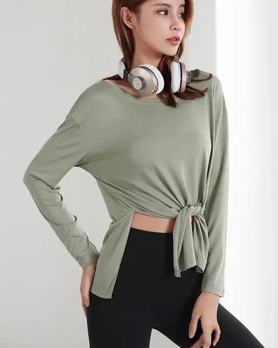 تیشرت گره‌ای ALO