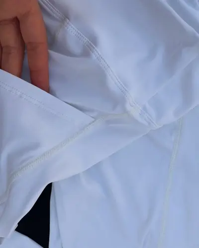 ست نیمتنه لگ چین دار BO&TEE