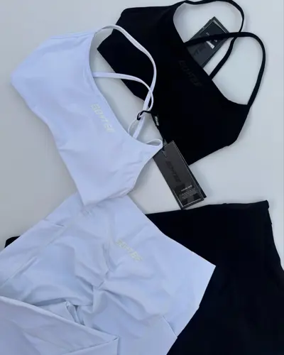 ست نیمتنه لگ چین دار BO&TEE