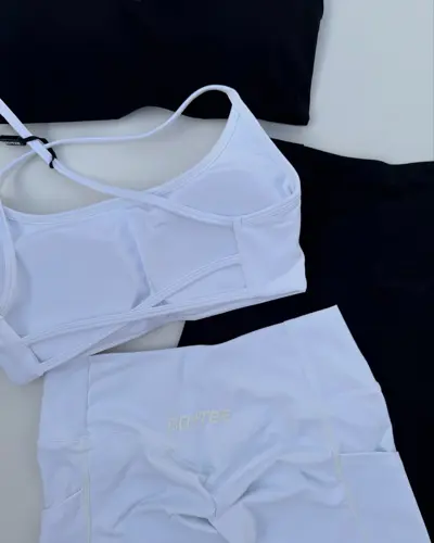ست نیمتنه لگ چین دار BO&TEE