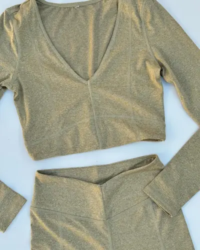 ست کراپ شورتک Lululemon