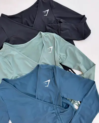 کراپ آستین فینگردار Gymshark