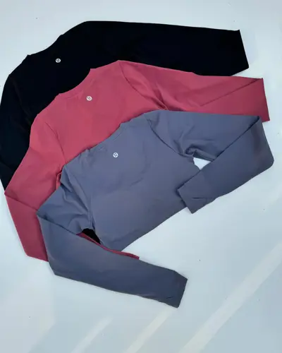 کراپ آستین فینگردار Lululemon