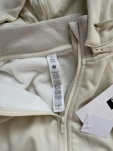 کراپ هودی فول زیپ Lululemon