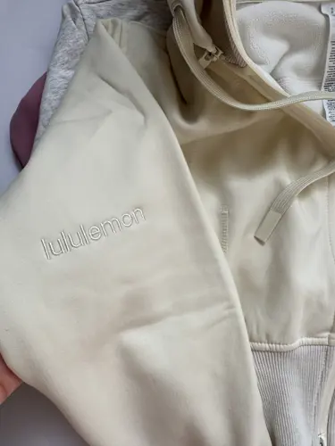 کراپ هودی فول زیپ Lululemon