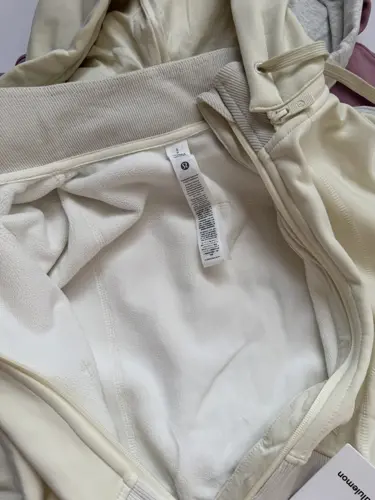 کراپ هودی فول زیپ Lululemon