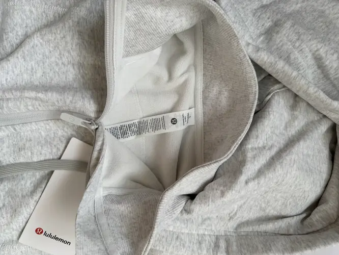 کراپ هودی فول زیپ Lululemon