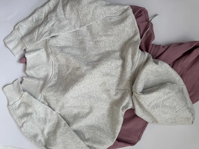 کراپ هودی فول زیپ Lululemon