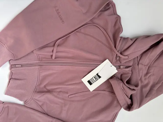 کراپ هودی فول زیپ Lululemon