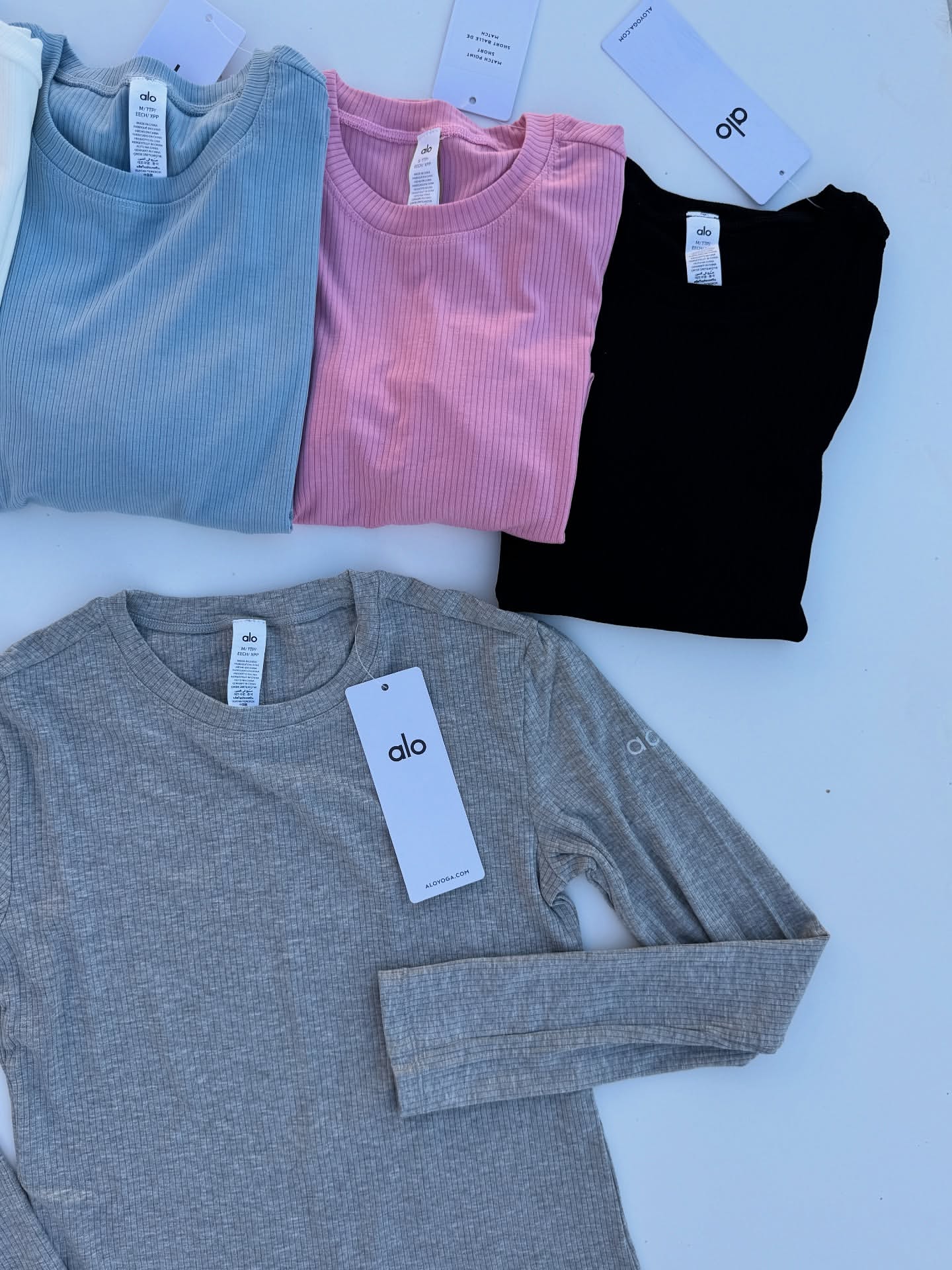 تیشرت آستین بلند کبریتی ALO