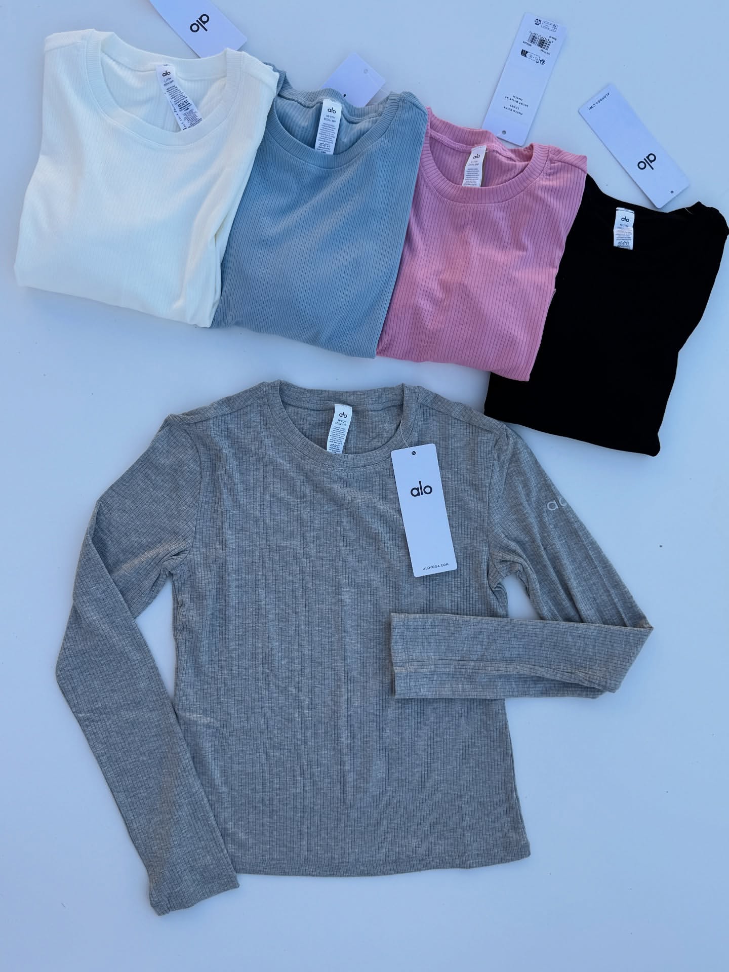 تیشرت آستین بلند کبریتی ALO