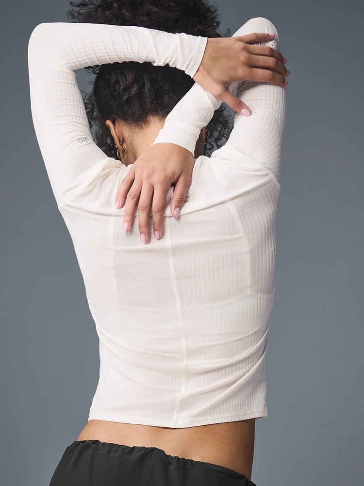 تیشرت آستین بلند کبریتی ALO