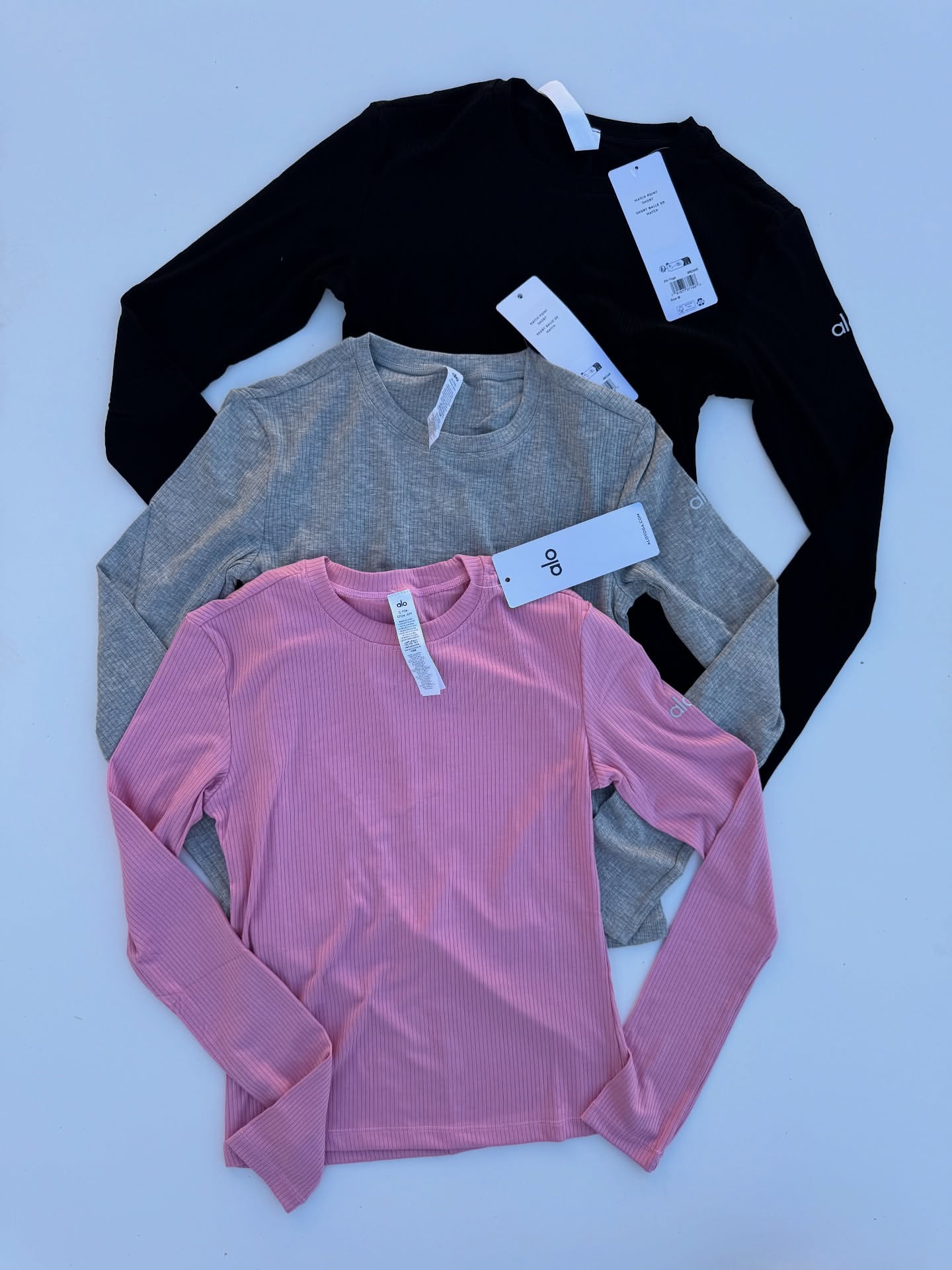 تیشرت آستین بلند کبریتی ALO