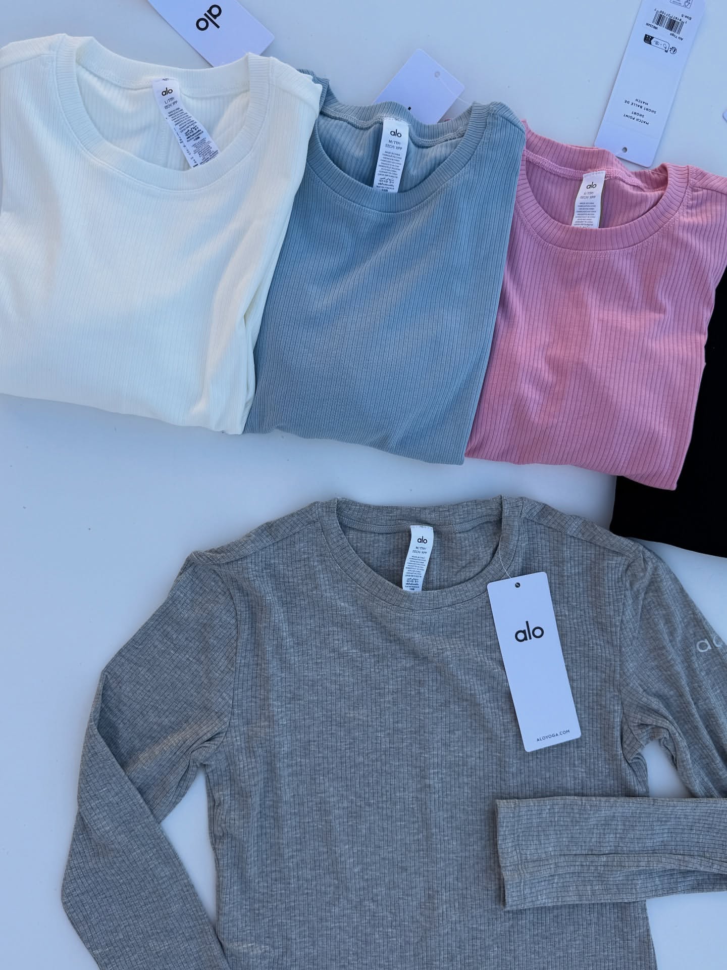 تیشرت آستین بلند کبریتی ALO