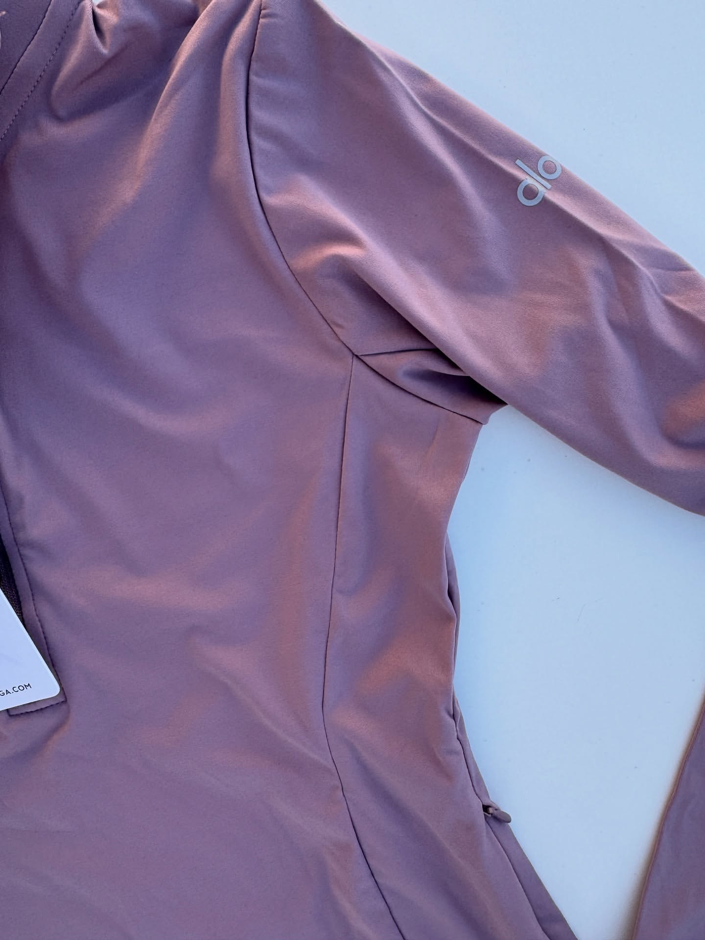 تیشرت آستین بلند نیم زیپ ALO