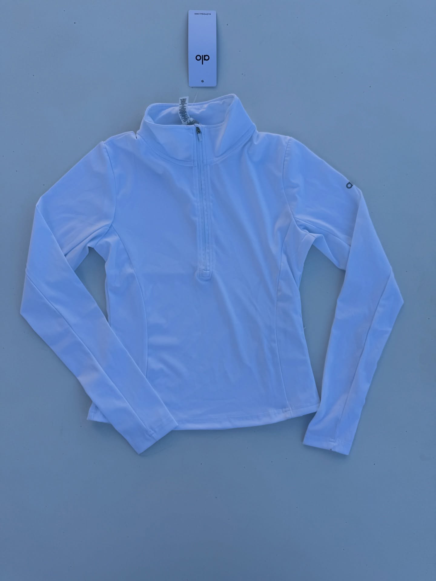 تیشرت آستین بلند نیم زیپ ALO