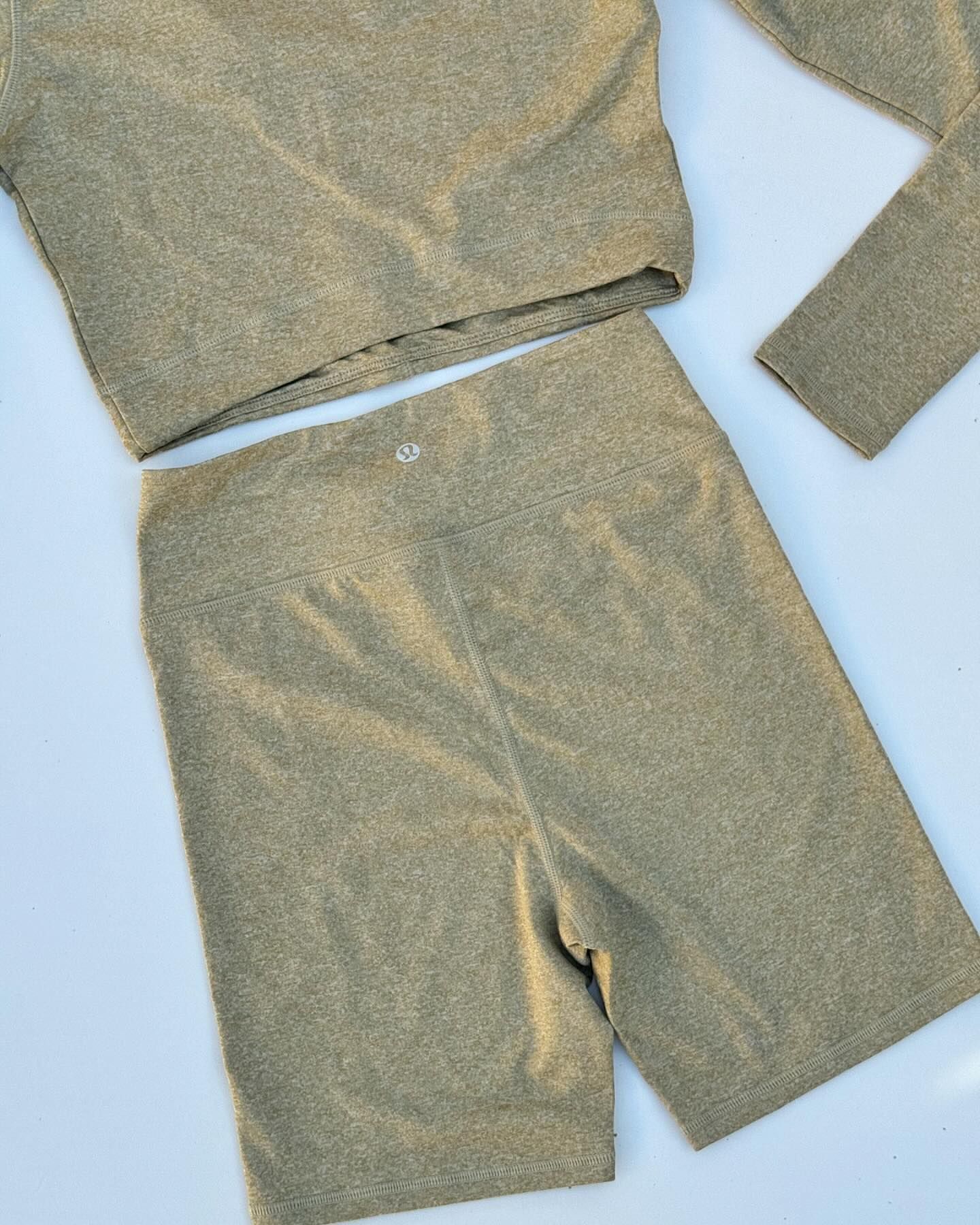 ست کراپ شورتک Lululemon
