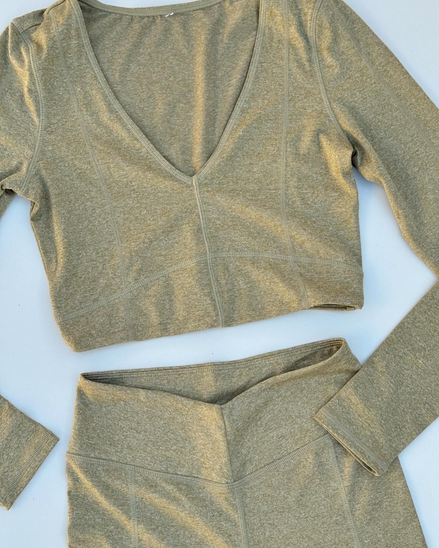ست کراپ شورتک Lululemon