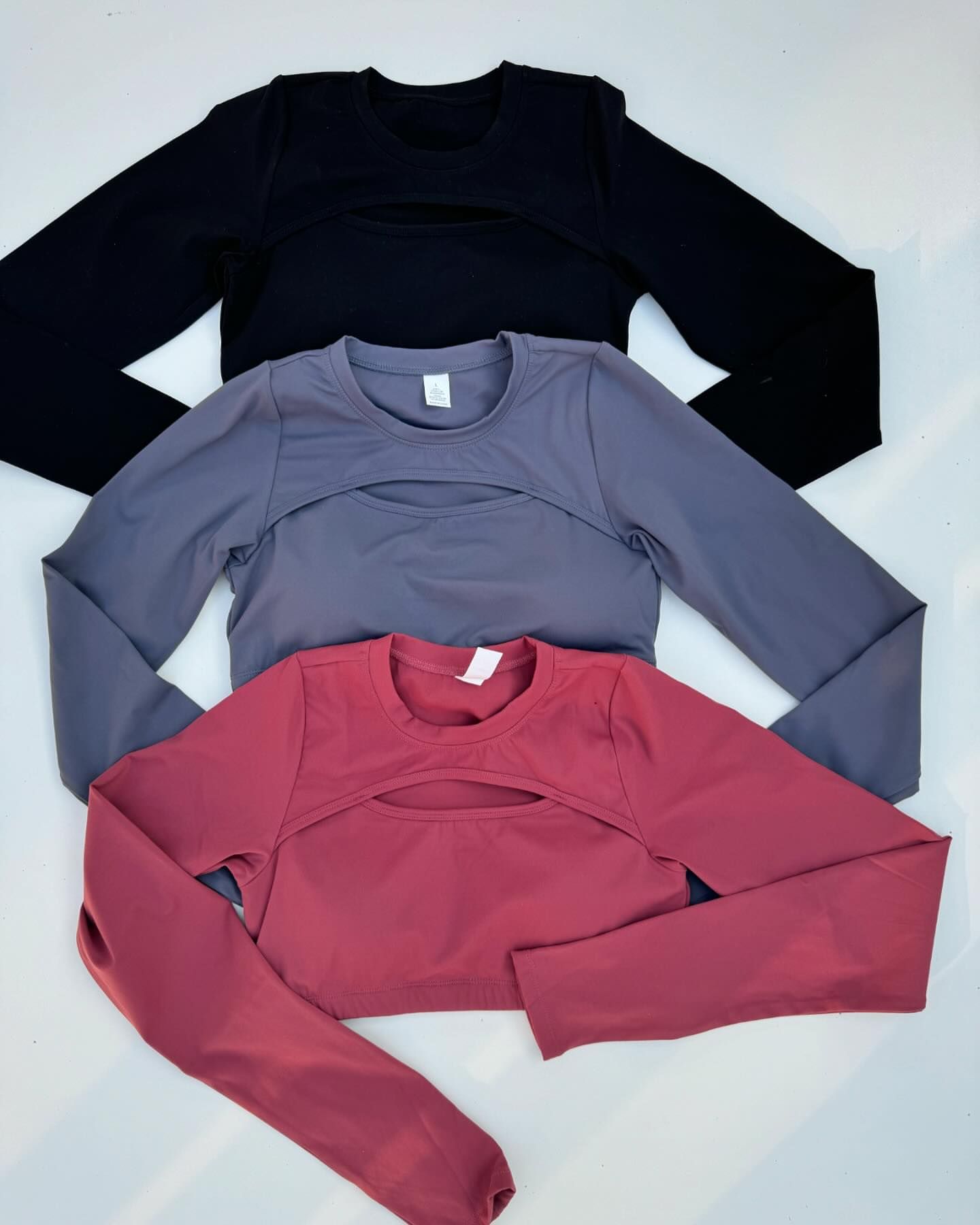 کراپ آستین فینگردار Lululemon