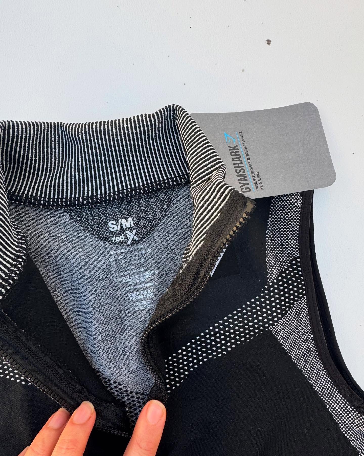 کراپ زیپدار Gymshark