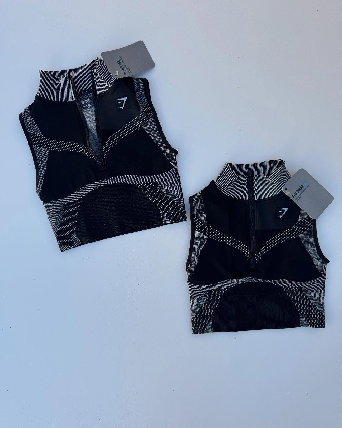 کراپ زیپدار Gymshark