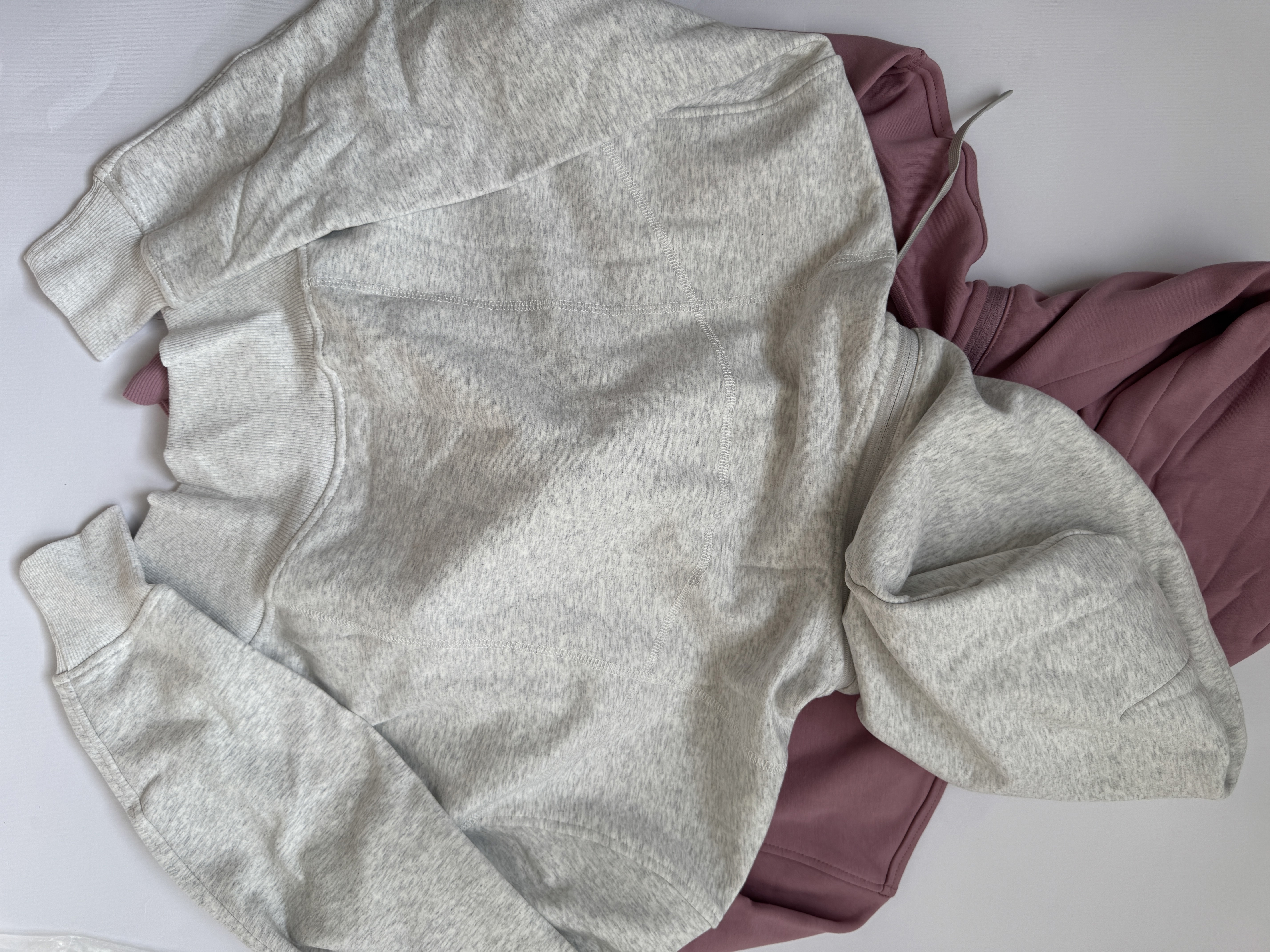 کراپ هودی فول زیپ Lululemon