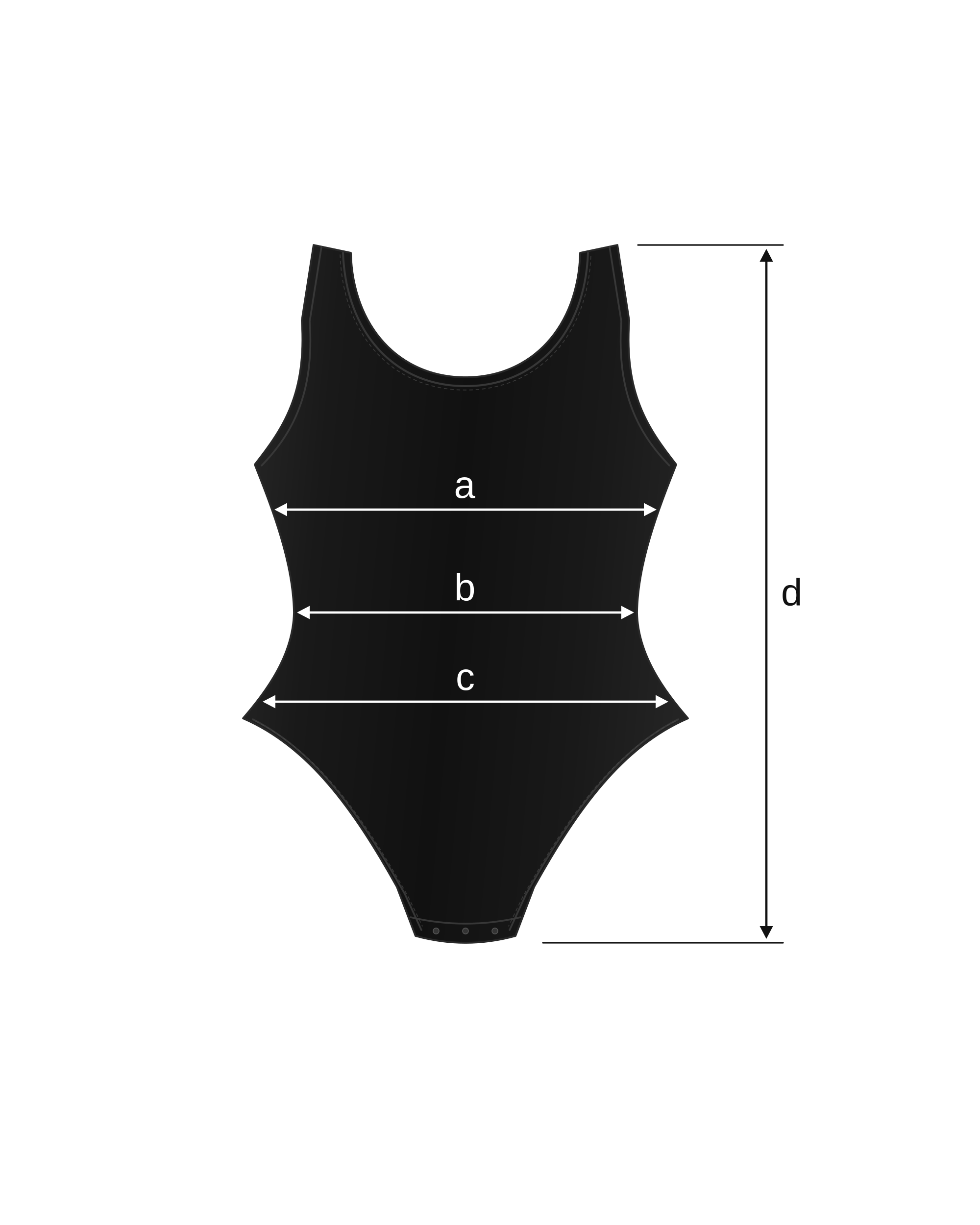 بادی طرح اندازهگیری بادی برای بادی توری Pieces